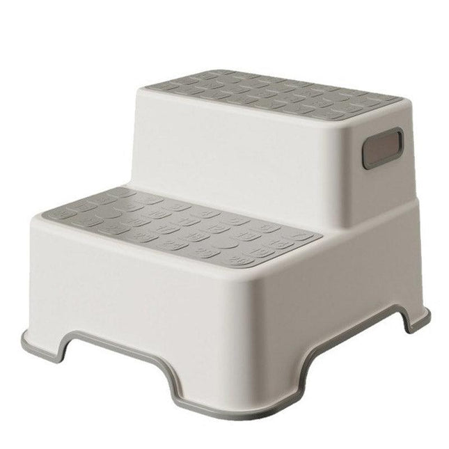 Childrens Footstool Baby Washbasin Step Booster Stool for Kids Bathroom Use