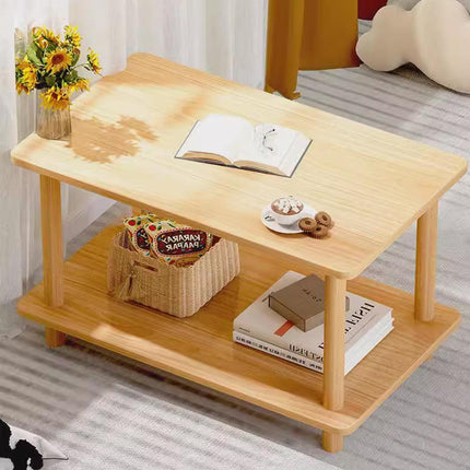 Coffee Table Bedside Nightstand Mini Side Table Home Storage Shelf Furniture