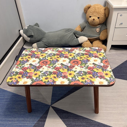 Mandala Style Side Table Small Flower Table Universal Type Durable Space-Saving