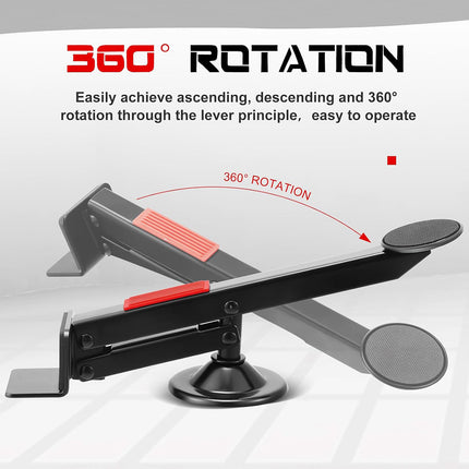 Wooden Door Installation Tool Foot Door Lifter Quick Fitting Auxiliary Stand