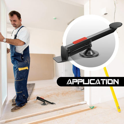 Wooden Door Installation Tool Foot Door Lifter Quick Fitting Auxiliary Stand