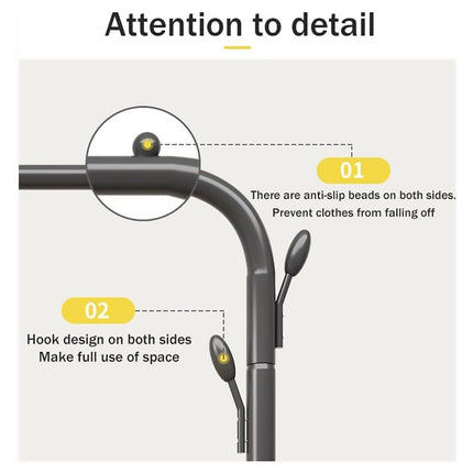 Clothes Rack Durable Sturdy for Home Bedroom Laundry Room Storage Organizer