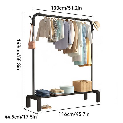 Clothes Rack Durable Sturdy for Home Bedroom Laundry Room Storage Organizer