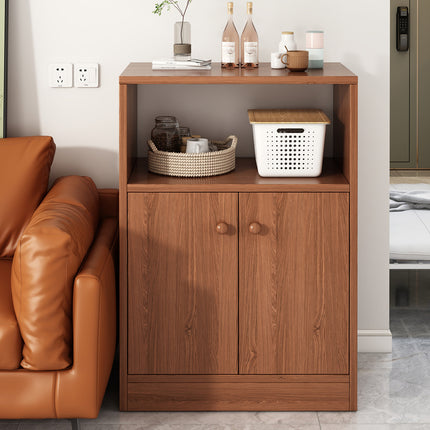 Solid Wood Color Tea Low Cabinet Sideboard New Multifunctional Home Kitchen