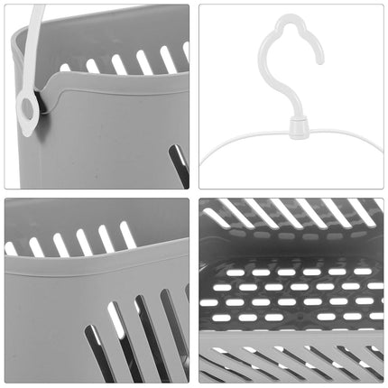 Bathroom Hanging Basket Suspended Sink Storage Shower Gel Storage Bathing Basket