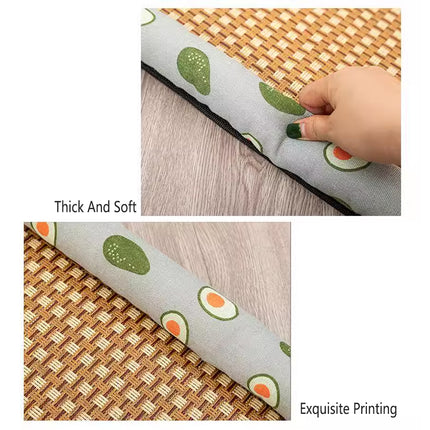 Pet Summer Cat Dog Kennel Mat Soft Pet Bed Cushion for Dogs and Cats Indoor Use