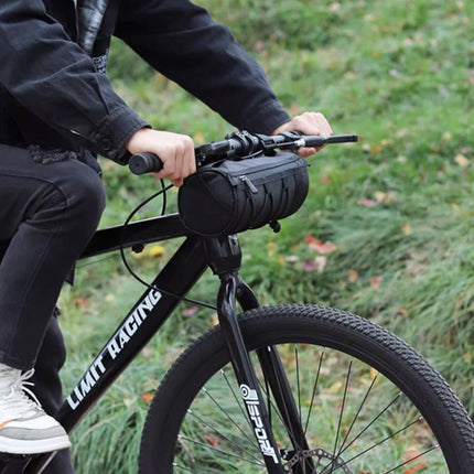 Waterproof Bike Frame Bag Mountain Bicycle Top Tube Phone Holder Accessories