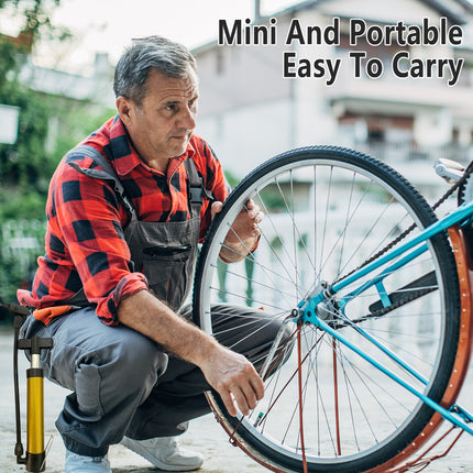 Mini Portable Bicycle Basketball Pump Air Pump for Sports Balls Bike Inflator