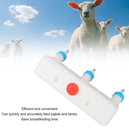 Feeding Bottle Set Livestock Feeder Plastic Transparent Bottle For Piglet Lamb
