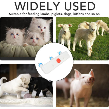 Feeding Bottle Set Livestock Feeder Plastic Transparent Bottle For Piglet Lamb