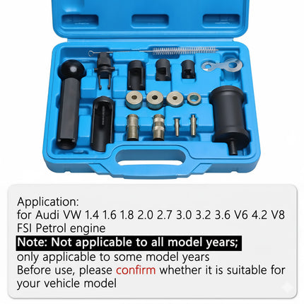 18PCS Fuel Injector Puller Removal Tool Set Durable Suit for Volkswagen Audi