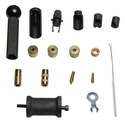 18PCS Fuel Injector Puller Removal Tool Set Durable Suit for Volkswagen Audi