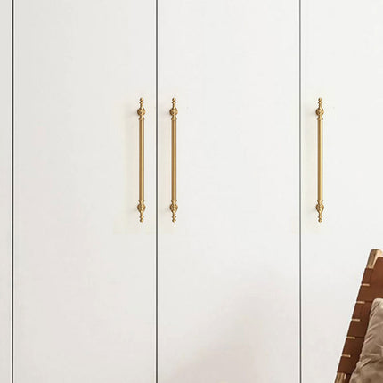 Copper Closet Door Puller 5 Sizes Light Luxury Full Copper Solid Handle Knob