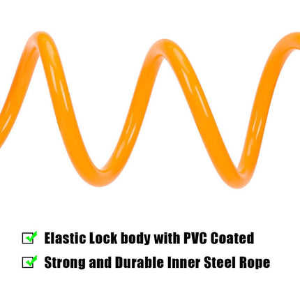 Bike Bicycle Cycling Lock 5 Digit Combination Security Cable Lock Anti Theft