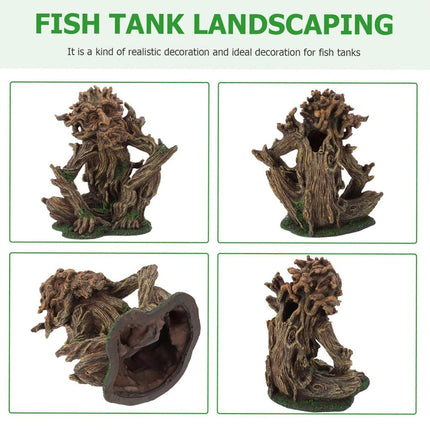 Decorative Fish Tank Ornament Tree Demon Aquarium Decoration for Home and Office