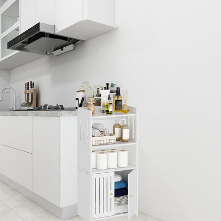 Bathroom Large Capacity Storage Cabinet Multi-layer Multi-functional Cabinet