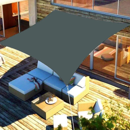 Waterproof Outdoor Shade Sail Garden Sun Canopy UV Protection Patio Awning Cloth