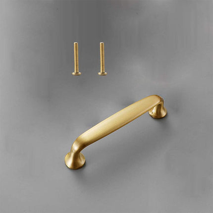 Nordic Gold Cabinet Handle Simple Light Luxury Drawer Door Pull Wardrobe Handle