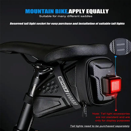 Bicycle Tail Bag Saddle Rear Bag Cycling Equipment Accessories for Bike Travel