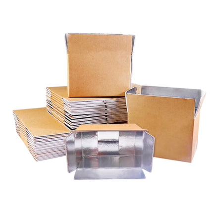 10pcs Insulated Carton Cold Chain Packaging Box Seafood Fresh Fruits Storage
