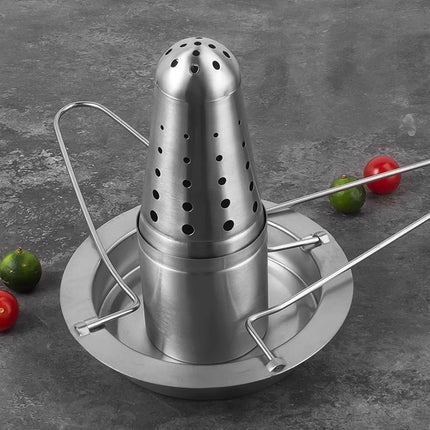 Stainless Steel Chicken Grill Outdoor BBQ Roaster Rack Portable Multi Functional