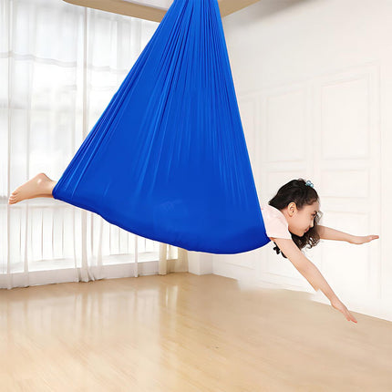 Elastic Sensory Swing Hammock Soft Yoga Cuddle Seat for Indoor Relaxation Play