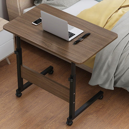 Bedside Table Mobile Adjustable Height For Bedroom Sofa Sturdy Space Saving