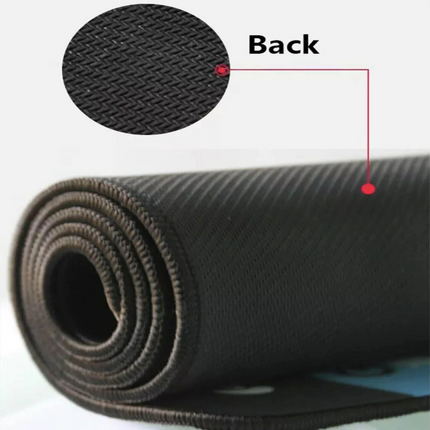 Logitech Gaming Mouse Pad Non-Slip Comfortable Mat Rubber Base Soft Cloth Black