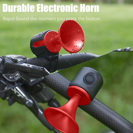 120DB Loud Trumpet Safe Bike Electronic Alarm Scooter Horn Bicycle Cycling Bell