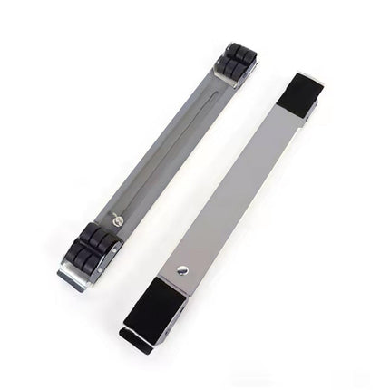 2pcs Adjustable Refrigerator Washing Machine Base Stand Movable Support Shelf