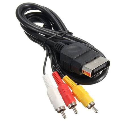 TV AV 3 RCA Cord Audio Video Cable for Microsoft Original/Classic Xbox 1st Gen - Aimall