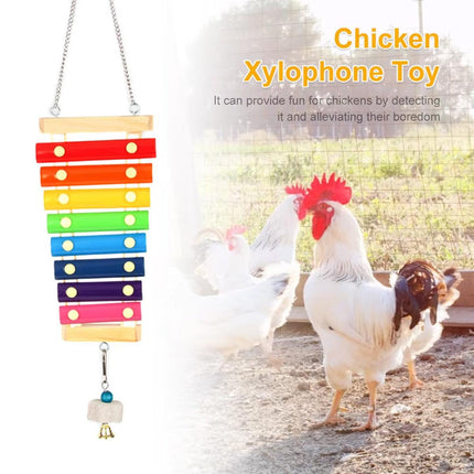 5pcs Chicken Toys Climbing Ladder Swing Hanging Toy for Hens and Poultry Play