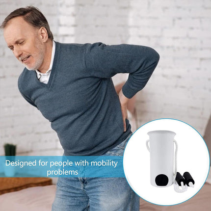 Sock Aid Helper for Elderly Pregnant Women No Bend Corded Easy Sock Threader