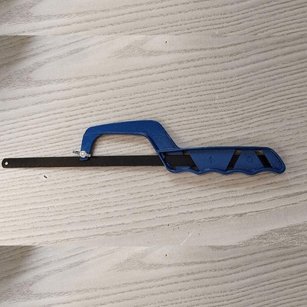 Aluminum Alloy Mini Hand Saw for Woodworking Household Hacksaw Frame with Blade