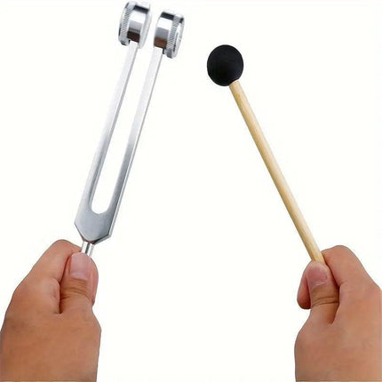 Ear Picking Tools Vibration Tuning Fork Hollowing Ear Cleaning Health Care Set