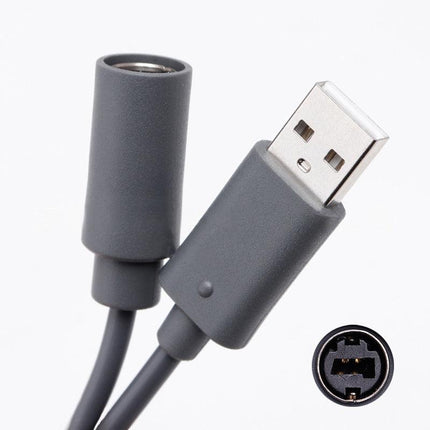 Breakaway to USB Adapter Cable for Xbox 360 Controller PC Gaming Devices