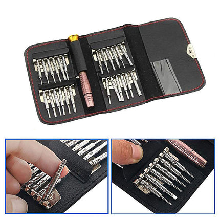 25 in 1 Precision Screwdriver Set Mini Repair Tool Kit for Phone Glasses Watch