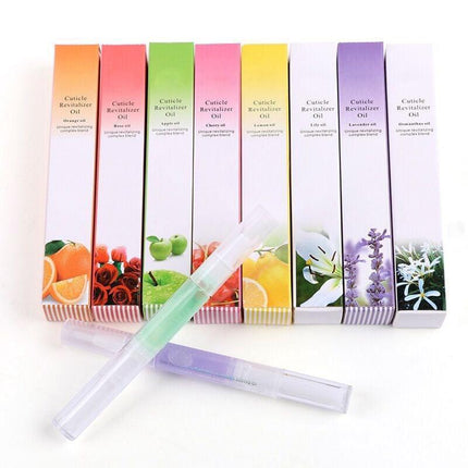 12 Pcs Nail Cuticle Oil Pen Set Gel Nail Oil Care Treatment Manicure Repair Pen - Aimall