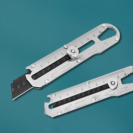 1 Set Multifunctional Stainless Steel Utility Knife Wallpaper Edge Cutting Tool