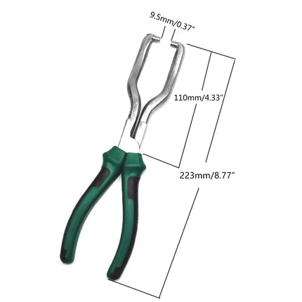 223mm Gasoline Pipe Connector Pliers Fuel Line Removal Hose Clamp Buckle Pliers