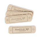 20Pcs Tags Handmade With Love Labels Clothing Tags Diy Crafts Sewing 55X15Mm