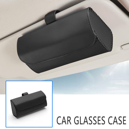 Car Glasses Clip Multifunctional Sun Visor Glasses Holder Storage Case Organizer
