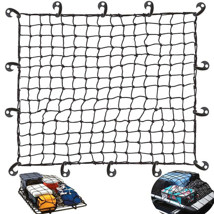 15/30pcs Heavy Duty Luggage Net Hooks Cargo Tie Down Straps Bungee Cord Clips