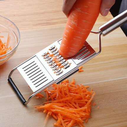 Multi-Purpose Vegetable Slicer Peeler Stainless Steel Grater Shredder Cutter