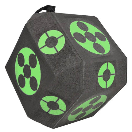 Portable 3D Archery Target Multi-faceted Solid Bow Arrow Target Outdoor Indoor