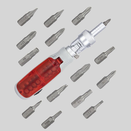 14in1 Multifunction Ratchet Screwdriver Set Cross Special Shaped Tool Kit