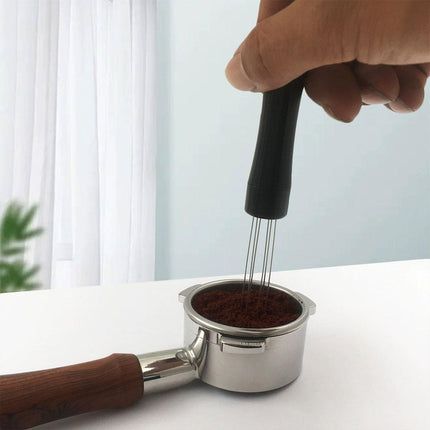 Stainless Steel Coffee Distributor Needle Espresso Stirring Tool Powder Tamper