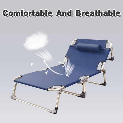 Multifunctional Recliner Folding Bed Lounge Chair for Lunch Break Relaxation