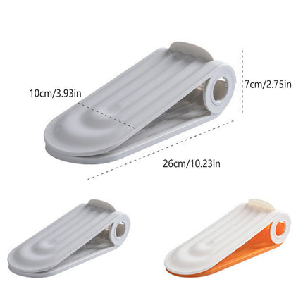 20pcs Shoe Slots Organizer Adjustable Double Layer Shoe Rack Stackable Support