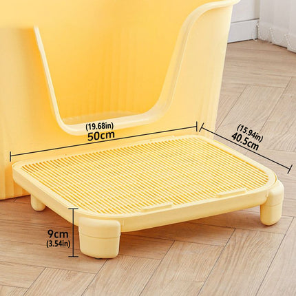 Cat Litter Mat Large Size Non Slip Design for Indoor Pet Toilet Box Cleaning Use